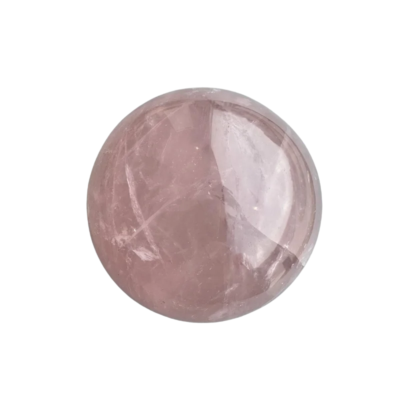 Rozenkwarts bol 6 cm (uniek)