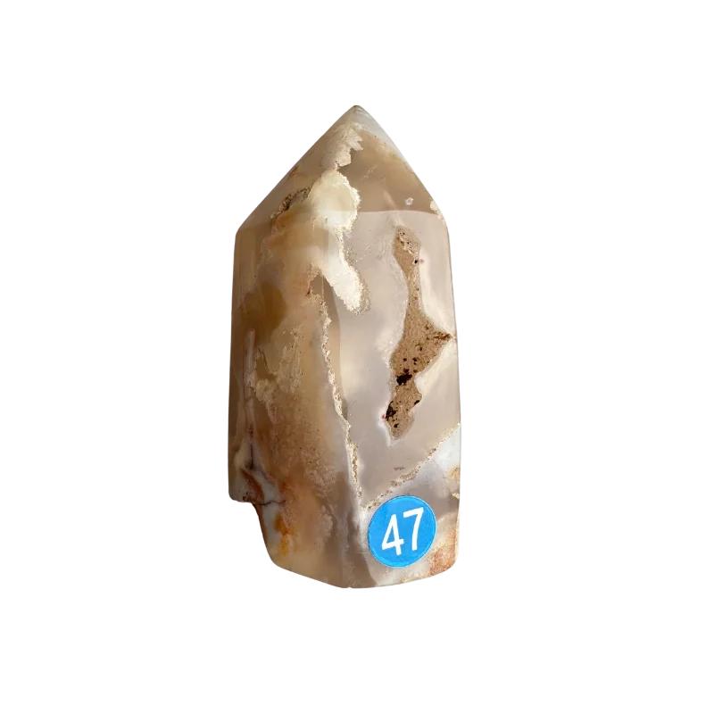 Bloem agaat punt - Nr 47