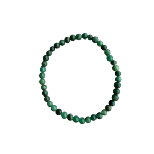 Jade (Afrika) Armband – 4 mm Kralen – Edelsteen voor Groei & Bescherming