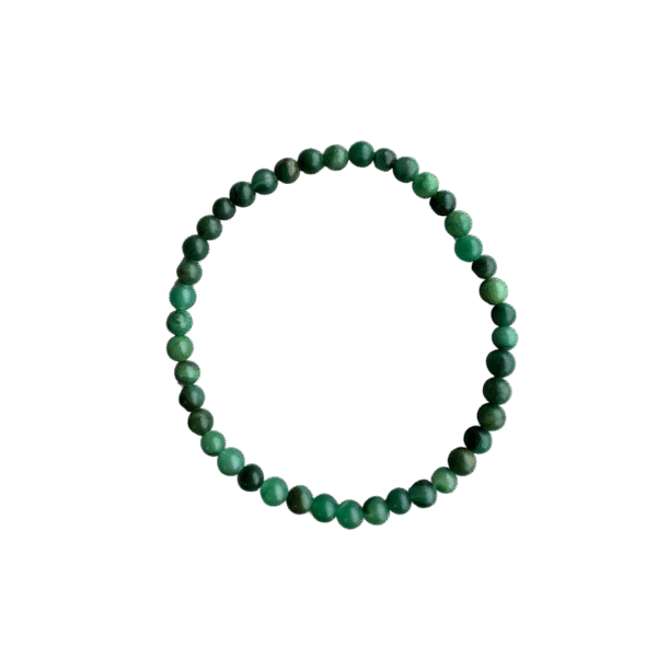 Jade (Afrika) Armband – 4 mm Kralen – Edelsteen voor Groei & Bescherming