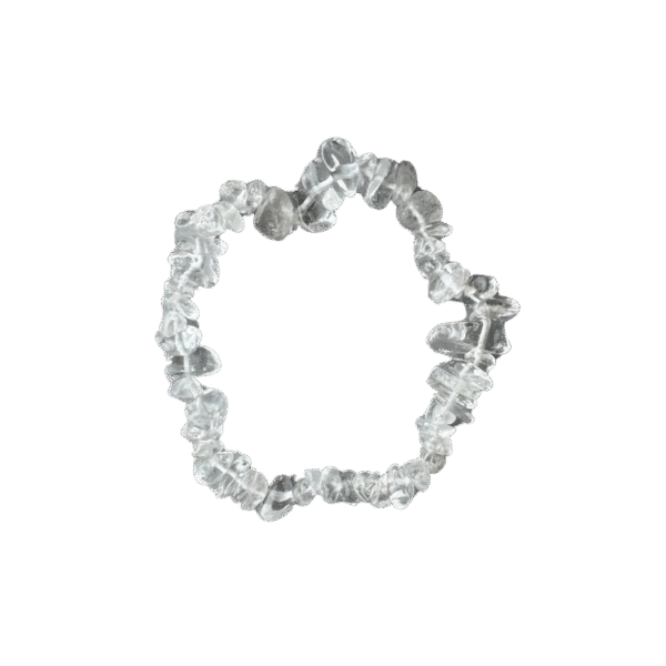 Bergkristal Splitarmband – Helderheid, Energie & Spirituele Versterking