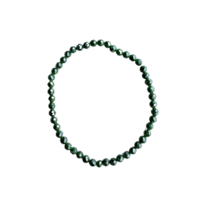 Goudsteen Groen Facet Armband 4 mm – Hoop, Bescherming & Positieve Energie