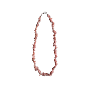 Rhodochrosiet Splitketting – Zelfliefde, Emotionele Heling & Compassie – Ca. 45 cm