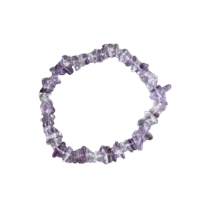 Amethist Licht Splitarmband – Innerlijke Rust, Intuïtie & Emotionele Zachtmoedigheid