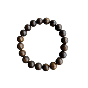 Bronziet Kogelarmband 10 mm – Zelfvertrouwen, Bescherming & Innerlijke Rust