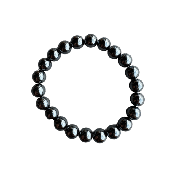Hematiet Kogelarmband 10 mm – Kracht, Aarding & Mentale Focus