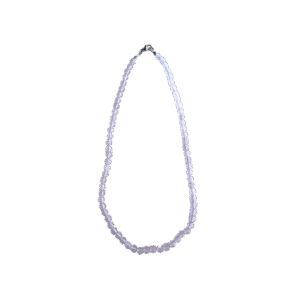 Rozenkwarts Kogelketting 6 mm – Liefde, Harmonie & Emotionele Heling – Ca. 45 cm