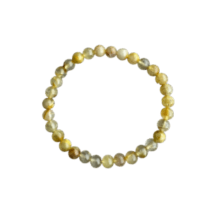 Rutielkwarts Armband – 6 mm – Inzicht, Kracht & Spirituele Verbinding