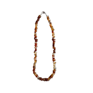 Carneool Agaat Splitketting 45 cm – Energie, Motivatie & Levensvreugde