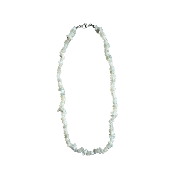 Maansteen Splitketting – Vrouwelijke energie - Ca. 45 cm