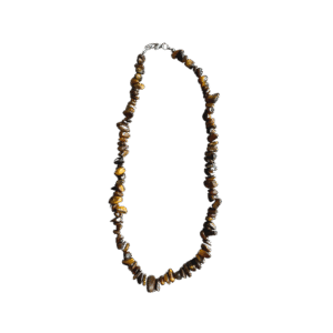 Tijgeroog Splitketting – Bescherming, Zelfvertrouwen & Focus – Ca. 45 cm  Werking